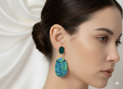 Сережки у формі коралів