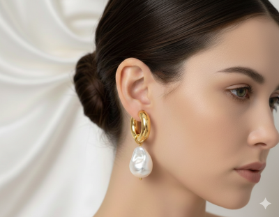 Сережки 2 в 1 "Трансформери"