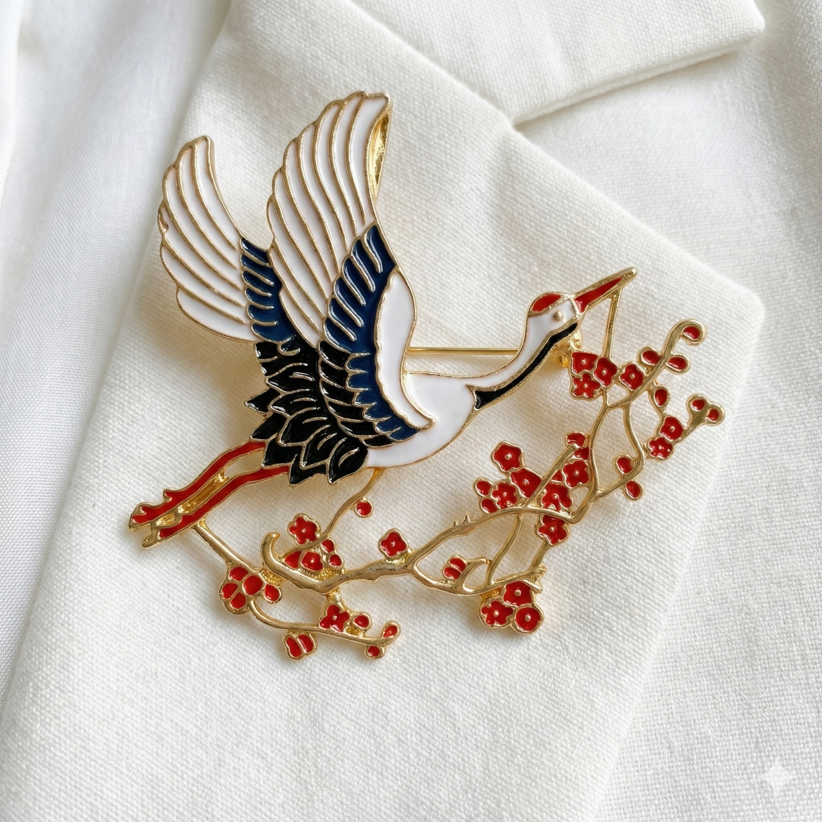 Брошка "Лелека"