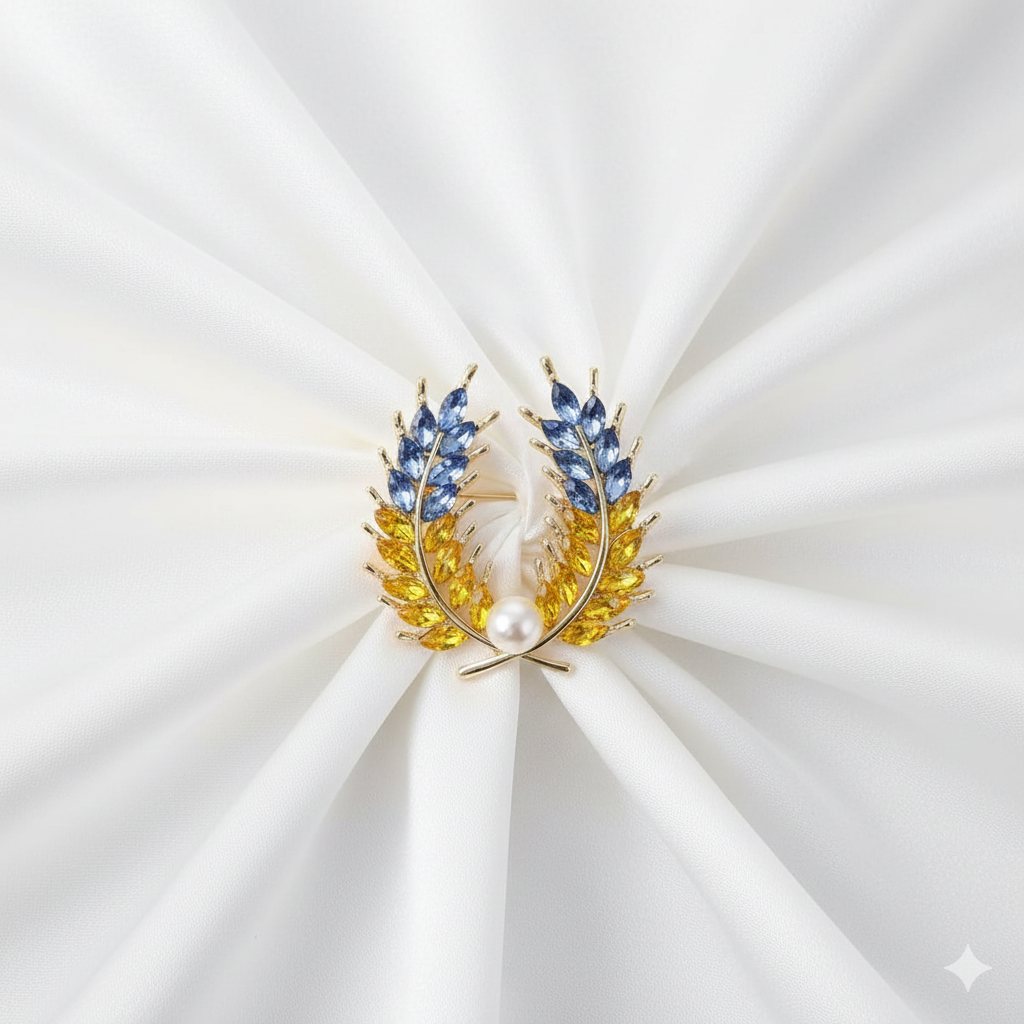 Брошка Пшениця