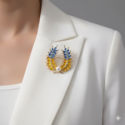 Брошка Пшениця