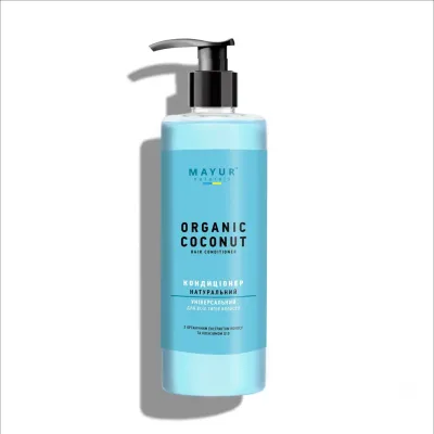 Натуральний кокосовий кондиціонер для всіх типів волосся, 500 мл