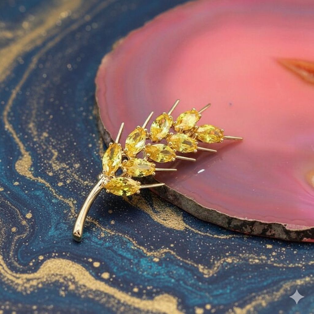 Брошка "Колосок"