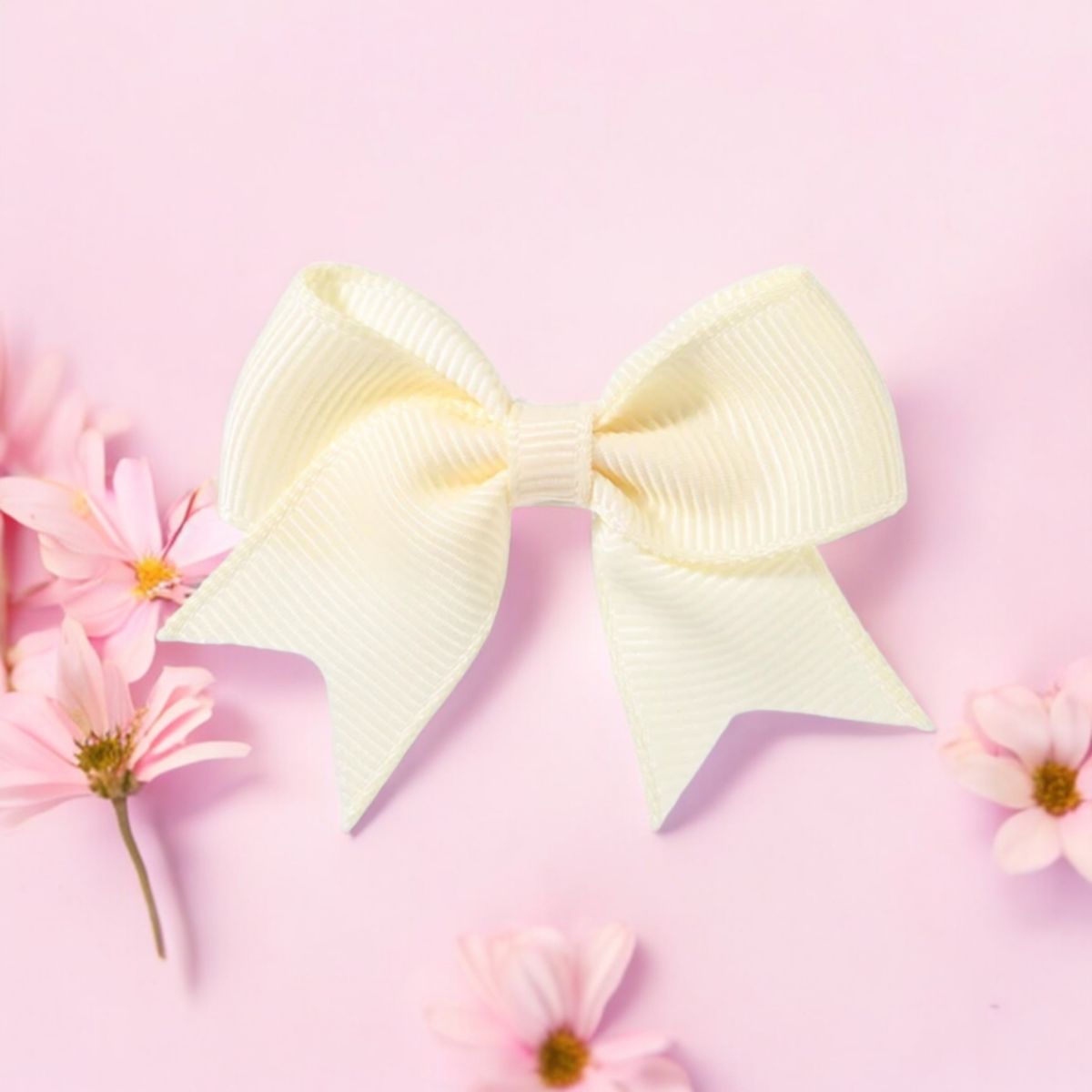 Класичні бантики для волосся з репсової стрічки (в асортименті)