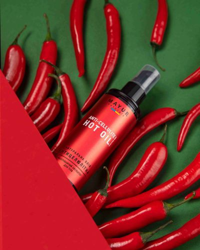 Антицелюлітна масажна олія для тіла, 120 мл