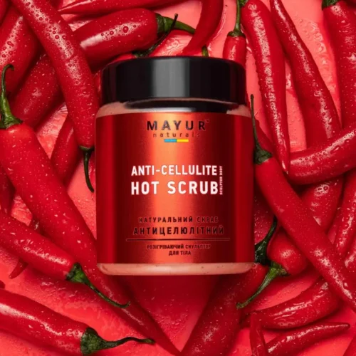 Антицелюлітний скраб для тіла — гладка та підтягнута шкіра, 250 г