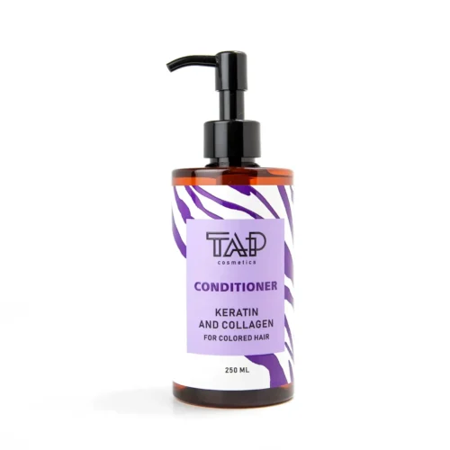 Кондиціонер TAP cosmetics для фарбованого волосся з кератином і колагеном, 250 мл
